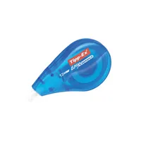 Tipp-Ex Korrekturroller 8290352 Easy Correct, blau/transparent, 4,2mm x 12m, Einweg, in Display 3086126631967 Tipp-Ex