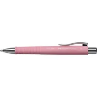 Faber-Castell Kugelschreiber POLY BALL 0,6mm XB blau dokumentenecht Farbe des Schaftes: rose 6933256643568 Faber-Castell