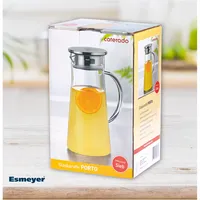 Esmeyer Filterkaraffe PORTO 1l Glas transparent 4007796057658 Esmeyer