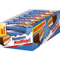 Knoppers Schokoriegel 24 x 40 g/Pack. 4014400471618 Knoppers 24 Stück