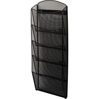 helit Prospekthalter Mesh the news network 5 Fächer