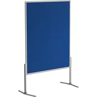 Franken Moderationstafel Pro Filz/Filz klappbare Füße Aluminium 120x15