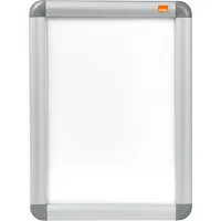 Nobo Plakat-Klapprahmen Premium Plus, 1902214, silber, A4, Aluminiumrahmen 5028252194105 Nobo