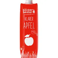 Beckers Bester Apfelsaft Klarer Apfel 78112, 6x 1 Liter Tetrapack 4001716781128 Beckers Bester 6 Stück