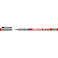 Edding Folienstift 150 S rot 0,3 mm non-permanent 4004764003266 Edding