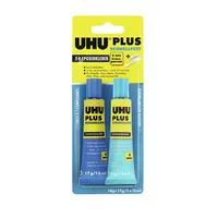 UHU Zweikomponentenkleber 45700 PLUS SCHNELLFEST, 35g, permanent 4026700457001 UHU 35 Gramm