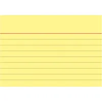 BRUNNEN Karteikarte DIN A7 quer liniert