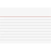 BRUNNEN Karteikarte DIN A7 quer liniert