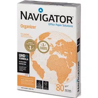 Navigator Kopierpapier Organizer 824709A80S A4 80g hochweiß 2-fach-Lochung 5602024120297 Navigator 2500 Blatt