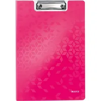AKTION: LEITZ Klemmbrettmappe WOW 4199 DIN A4 pink Kunststoff, 1 St. mit Prämie nach Registrierung