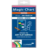 Legamaster Moderationskarten Magic-Chart Notes 7-159494, 20x10cm, rechteckig, farbig sortiert  8713797083942 Legamaster 5 Stück
