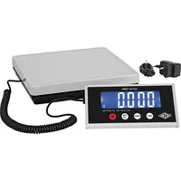 WEDO Paketwaage PAKET 50 Plus, bis 50kg, 25x25x5cm 4003801864501 WEDO