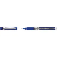PILOT Hi-Tecpoint Grip V10 Tintenroller blau/transparent 0,7 mm, Schreibfarbe: blau, 1 St.