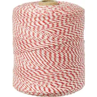 Soldan Bindfaden 360m Baumwolle weiß/rot 4250340514224 Soldan 360 Meter