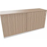 Soennecken Schiebetürenschrank endless 820112671, abschließbar, 2 OH, eiche natur, 160x78,1x44,2cm (BxHxT) 4003969064065 Soennecken