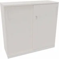 Soennecken Schiebetürenschrank endless 820112901, abschließbar, 3 OH, diamantweiß, 120x113,3x44,2cm (BxHxT) 4003969064232 Soennecken