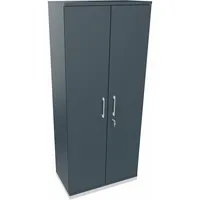 Soennecken Flügeltürenschrank endless 820109582, abschließbar, 5 OH, lavagrau, 80x186,9x44,2cm (BxHxT) 4003969061798 Soennecken