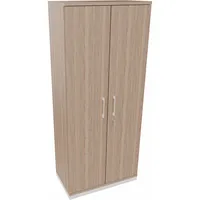 Soennecken Flügeltürenschrank endless 820109571, abschließbar, 5 OH, eiche natur, 80x186,9x44,2cm (BxHxT) 4003969061729 Soennecken