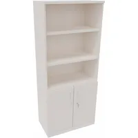 Soennecken Regalschrank endless 820109801, abschließbar, 5 OH, diamantweiß, 80x186,9x44,2cm (BxHxT) 4003969061866 Soennecken