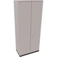 Soennecken Flügeltürenschrank endless 820109381, abschließbar, 5 OH, lichtgrau, 80x186,9x44,2cm (BxHxT) 4003969061736 Soennecken