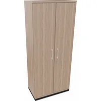 Soennecken Flügeltürenschrank endless 820109371, abschließbar, 5 OH, eiche natur, 80x186,9x44,2cm (BxHxT) 4003969061750 Soennecken
