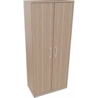 Soennecken Flügeltürenschrank endless 820109471, abschließbar, 5 OH, eiche natur, 80x186,9x44,2cm (BxHxT) 4003969061682 Soennecken