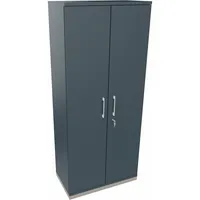 Soennecken Flügeltürenschrank endless 820109482, abschließbar, 5 OH, lavagrau, 80x186,9x44,2cm (BxHxT) 4003969061767 Soennecken