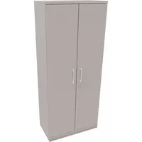 Soennecken Flügeltürenschrank endless 820109481, abschließbar, 5 OH, lichtgrau, 80x186,9x44,2cm (BxHxT) 4003969061804 Soennecken