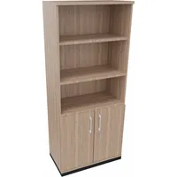 Soennecken Regalschrank endless 820109671, abschließbar, 5 OH, eiche natur, 80x186,9x44,2cm (BxHxT) 4003969061859 Soennecken