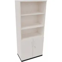 Soennecken Regalschrank endless 820109601, abschließbar, 5 OH, diamantweiß, 80x186,9x44,2cm (BxHxT) 4003969062054 Soennecken