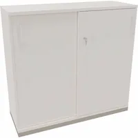 Soennecken Schiebetürenschrank endless 820112801, abschließbar, 3 OH, diamantweiß, 120x113,3x44,2cm (BxHxT) 4003969064171 Soennecken