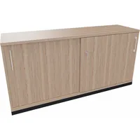 Soennecken Schiebetürenschrank endless 820112571, abschließbar, 2 OH, eiche natur, 160x78,1x44,2cm (BxHxT) 4003969064423 Soennecken