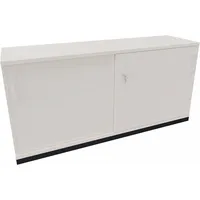 Soennecken Schiebetürenschrank endless 820112401, abschließbar, 2 OH, diamantweiß, 160x78,1x44,2cm (BxHxT) 4003969064355 Soennecken