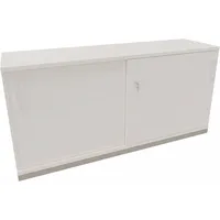 Soennecken Schiebetürenschrank endless 820112501, abschließbar, 2 OH, diamantweiß, 160x78,1x44,2cm (BxHxT) 4003969064416 Soennecken