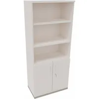 Soennecken Regalschrank endless 820109701, abschließbar, 5 OH, diamantweiß, 80x186,9x44,2cm (BxHxT) 4003969061903 Soennecken