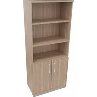 Soennecken Regalschrank endless 820109771, abschließbar, 5 OH, eiche natur, 80x186,9x44,2cm (BxHxT) 4003969062061 Soennecken