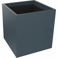 Soennecken Pflanzgefäß 1er niedrig B380xT380H400mm Lavagrau 4003969062276 Soennecken