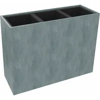 Soennecken Pflanzgefäß 3er hoch B1062xT380H800mm Beton 4003969062351 Soennecken