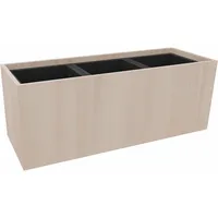 Soennecken Pflanzgefäß 3er niedrig B1062xT380H400mm Akazie 4003969062566 Soennecken