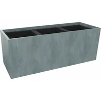 Soennecken Pflanzgefäß 3er niedrig B1062xT380H400mm Beton 4003969062610 Soennecken