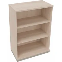 Soennecken Regal 3OH B800xT442xH1133mm Silberaluminium/Akazie 4003969062191 Soennecken