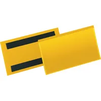 Durable Etikettentasche 174204 150x67mm magn. ge 4005546996974 Durable 50 Stück