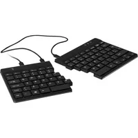 R-Go Tools Ergonomische Tastatur R-Go Split Break v2 mit Pausensoftware, geteilte Tastatur, QWERTZ (DE), Kabelgebunden, Schwarz