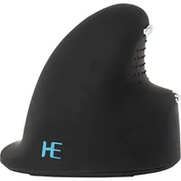 R-Go Tools Ergonomische Maus R-Go HE Break mit Pausensoftware, medium (Handlänge 165-185mm), Linkshänder, bluetooth, schwarz