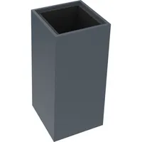 Soennecken Pflanzgefäß 1er hoch B380xT380H800mm Lavagrau 4003969062375 Soennecken
