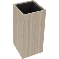 Soennecken Pflanzgefäß 1er hoch B380xT380H800mm Eiche Nat 4003969062504 Soennecken