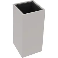 Soennecken Pflanzgefäß 1er hoch B380xT380H800mm Lichtgrau 4003969062429 Soennecken