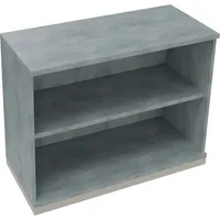 Soennecken Regal 2OH B1000xT442xH781mm Silberaluminium/Beton hell 4003969069541 Soennecken