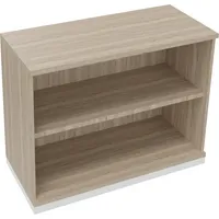 Soennecken Regal 2OH B1000xT442xH781mm Verkehrsweiß/Eiche Natur 4003969069503 Soennecken