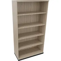 Soennecken Regal 5OH B1000xT442xH1869mm Anthrazit-Metallic/Eiche Natur 4003969069879 Soennecken
